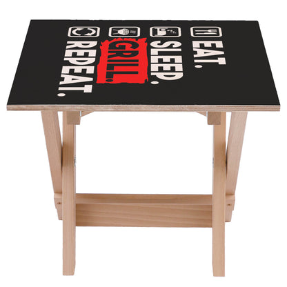 Kaffeetisch Eat Sleep Grill