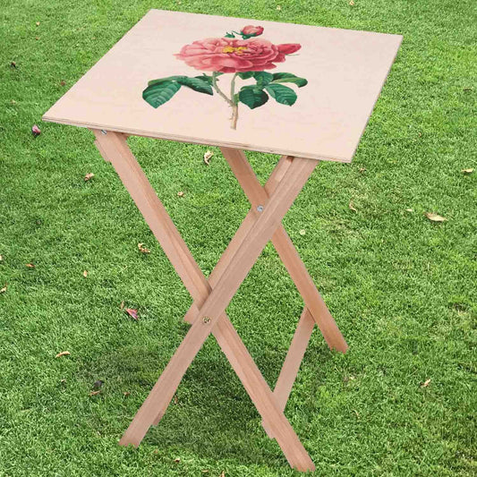 Kaffeetisch Vintage Pink Flowers