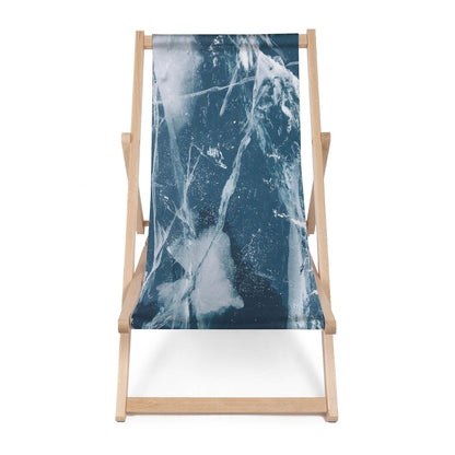 Holz Liegestuhl Magical Frozen Lake - esunbed