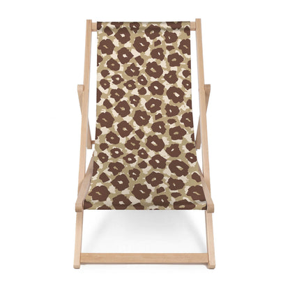Holz Liegestuhl Panther