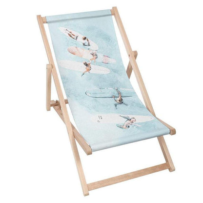 Holz Liegestuhl Surfers Fun - esunbed