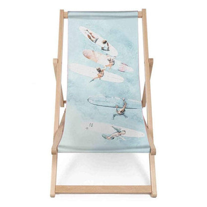 Holz Liegestuhl Surfers Fun - esunbed