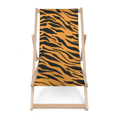 Holz Liegestuhl Tiger 2