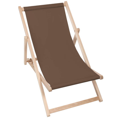 Holz Liegestuhl Brown - esunbed
