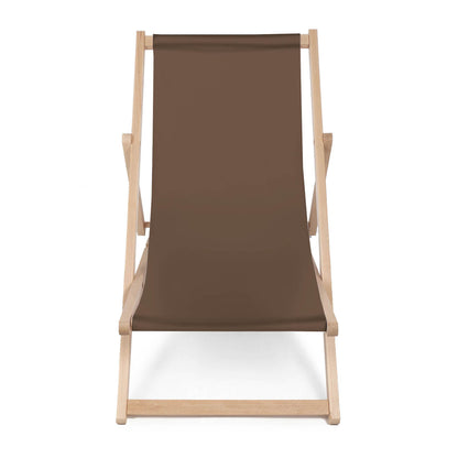 Holz Liegestuhl Brown - esunbed