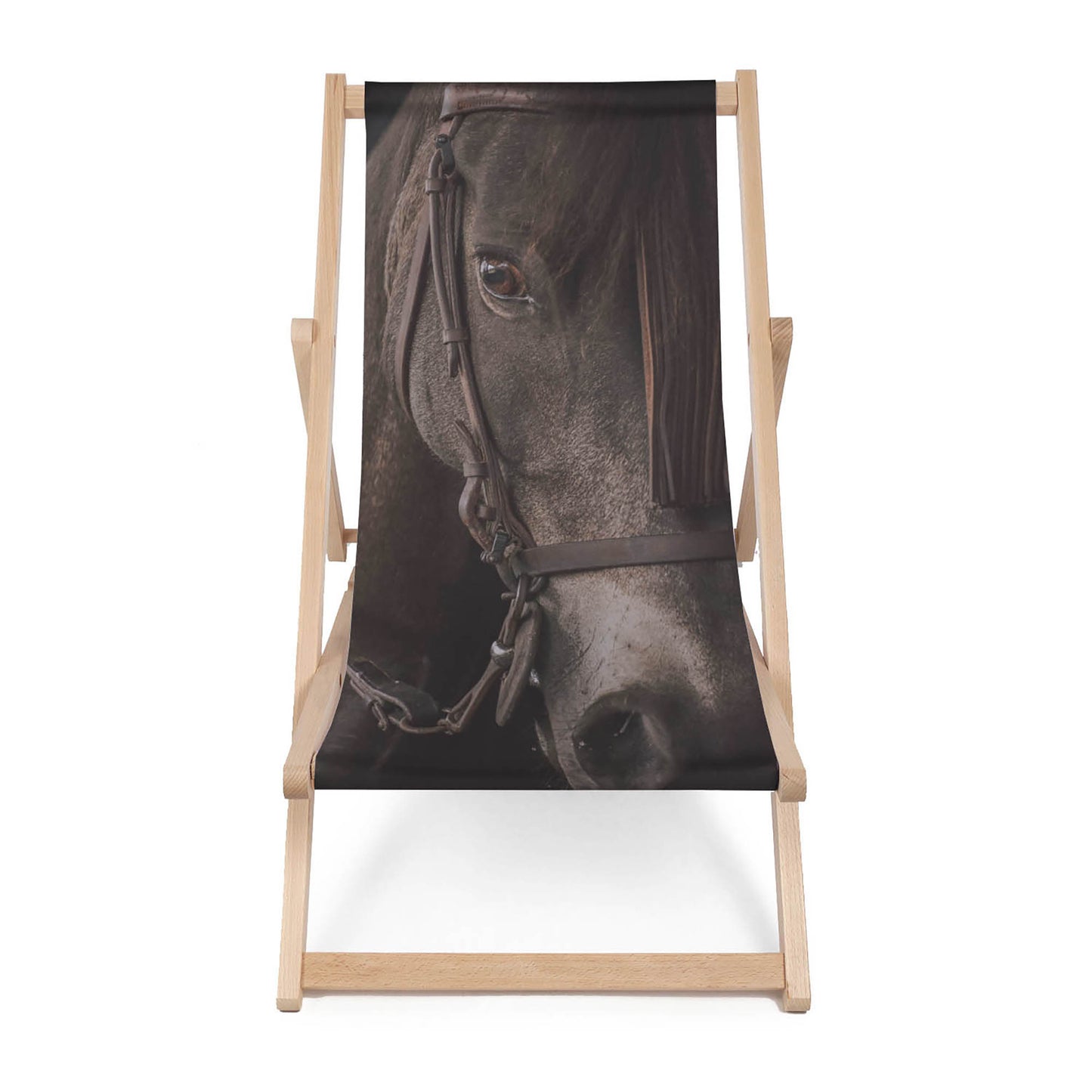 Holz Liegestuhl Dark Horse