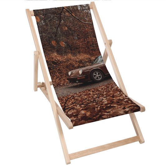 Holz Liegestuhl Field Brown