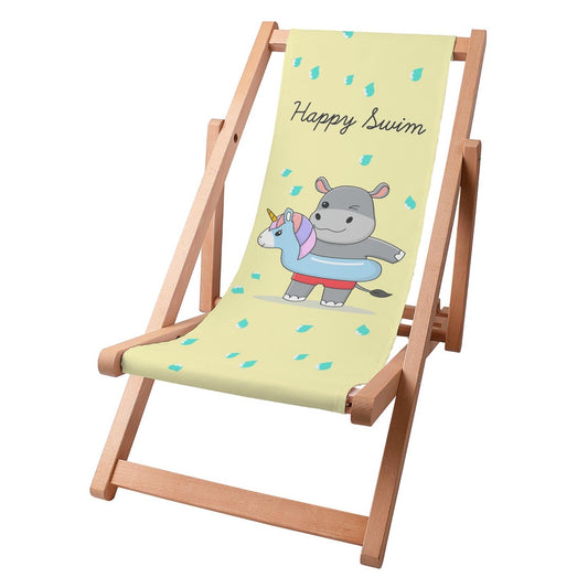Liegestuhl für Kinder Happy Swim Boy