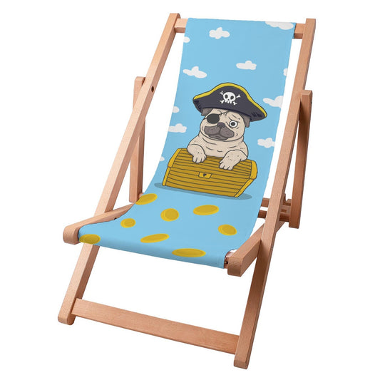 Liegestuhl für Kinder PIRATE PUG