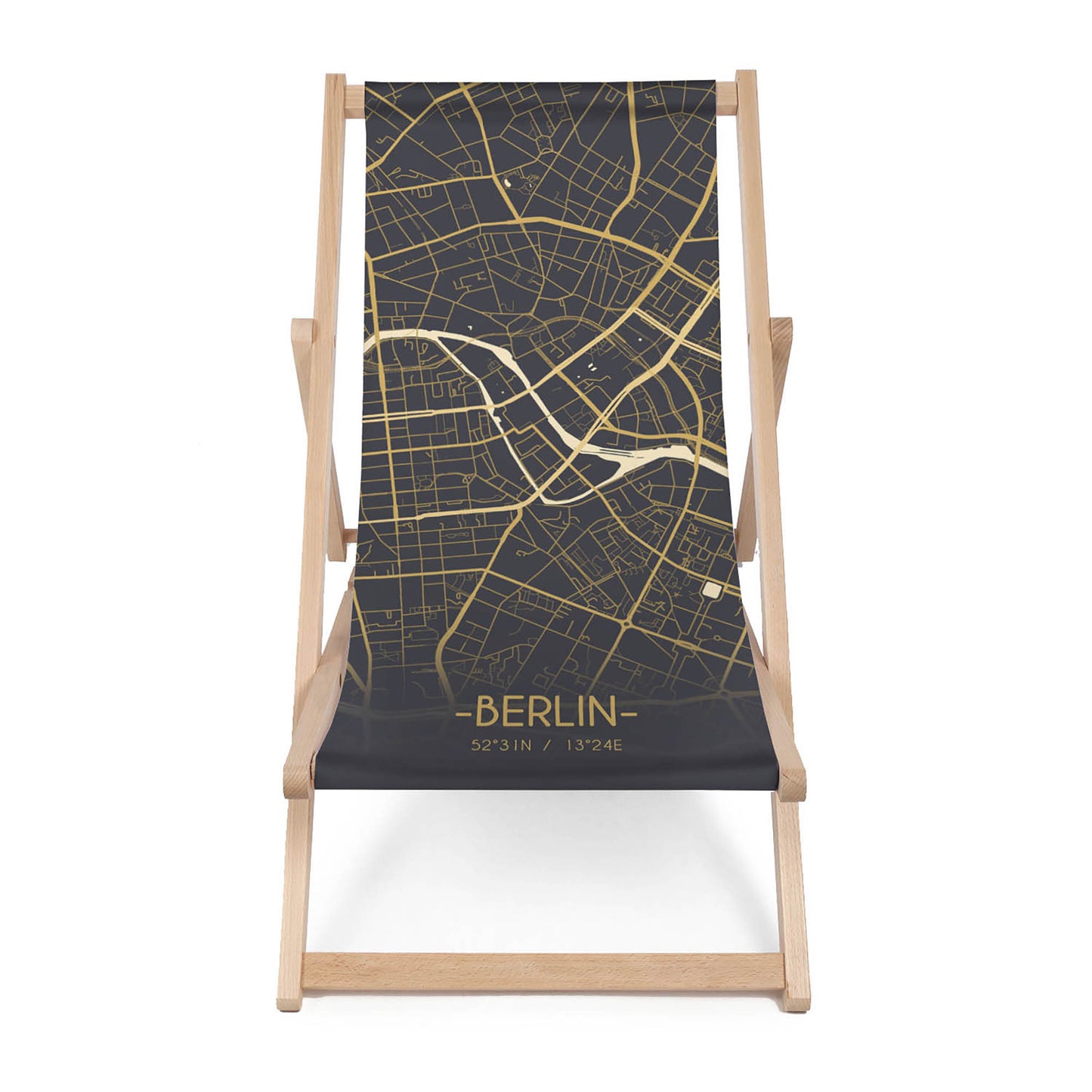Holz Liegestuhl Berlin Y&B