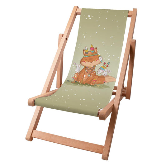 Liegestuhl für Kinder Little Fox Boho