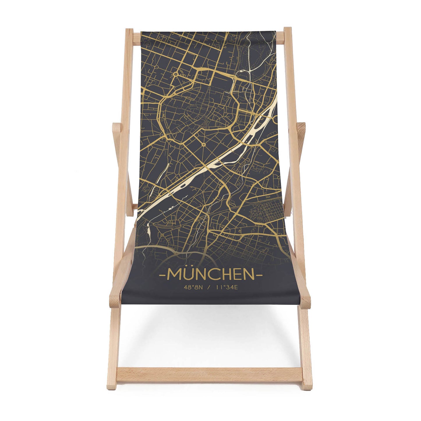 Holz Liegestuhl München y&b