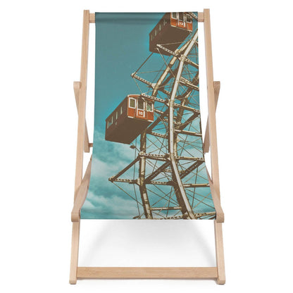 Holz Liegestuhl Luna Park - esunbed