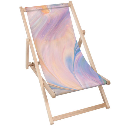 Holz Liegestuhl Holographic