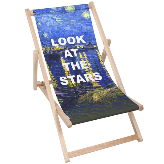 Holz Liegestuhl Look At The Stars