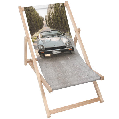 Holz Liegestuhl Roadster - esunbed
