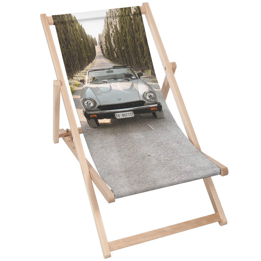 Holz Liegestuhl Roadster - esunbed