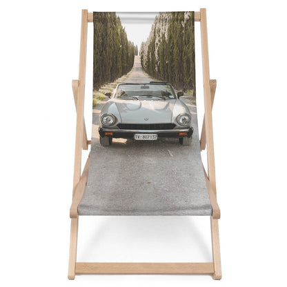Holz Liegestuhl Roadster - esunbed