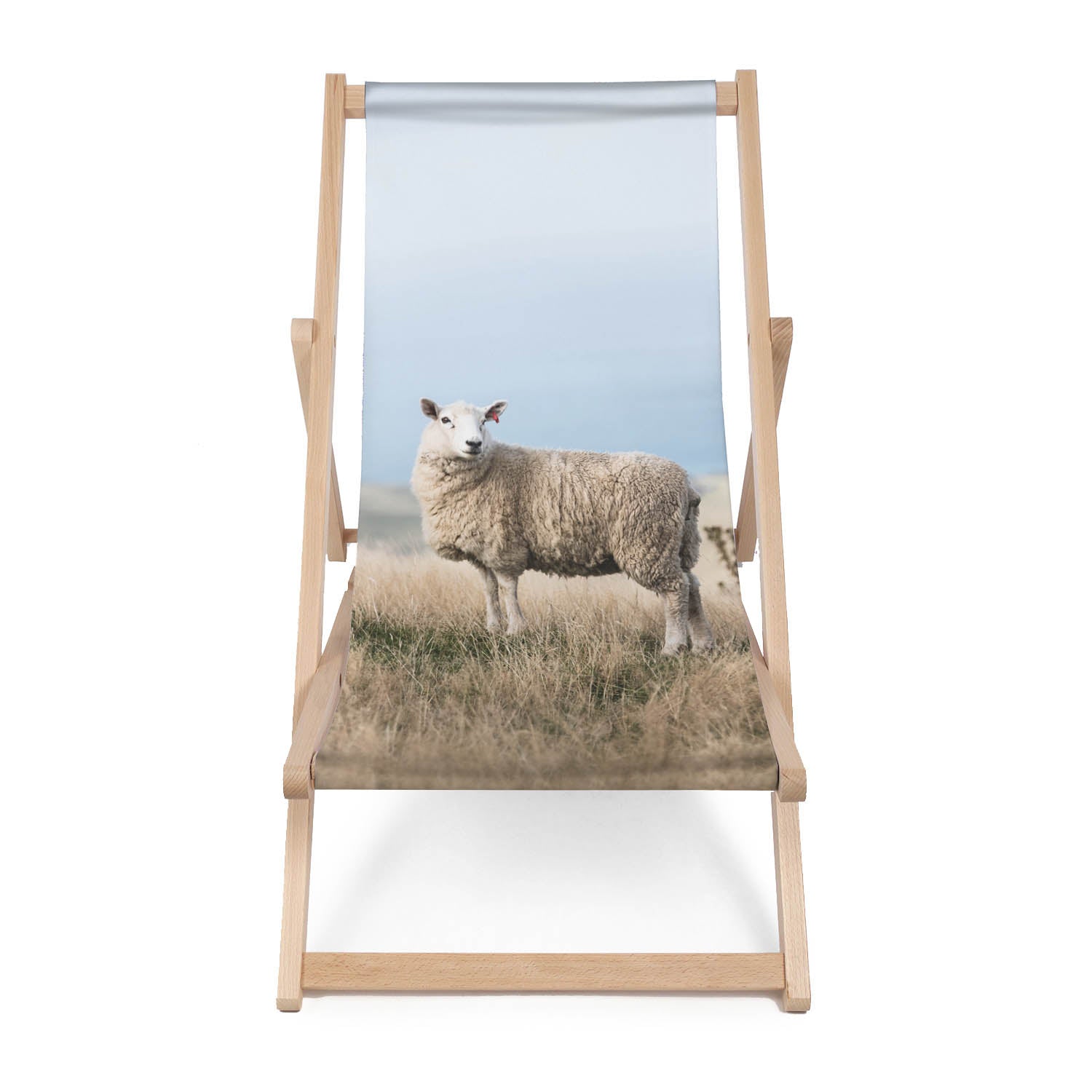Holz Liegestuhl Sheep - esunbed