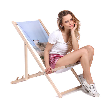 Holz Liegestuhl Sheep - esunbed