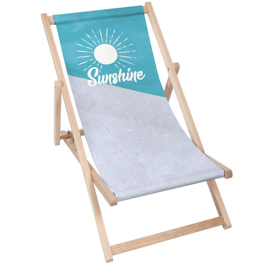 Holz Liegestuhl Sunshine
