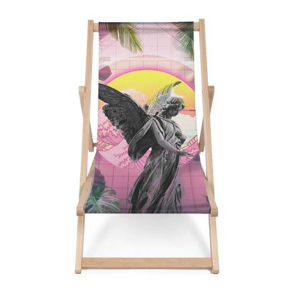 Holz Liegestuhl Tropical Angel