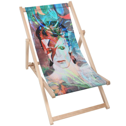 Holz Liegestuhl Tropical David