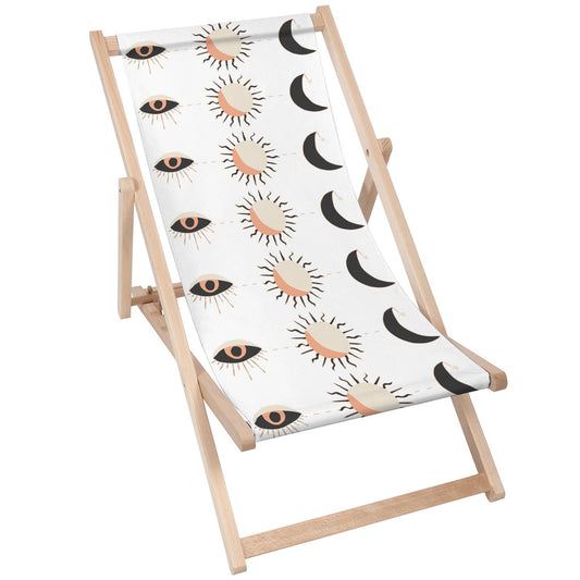 Holz Liegestuhl Boho Elements - esunbed