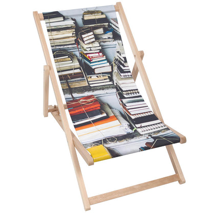Holz Liegestuhl Books