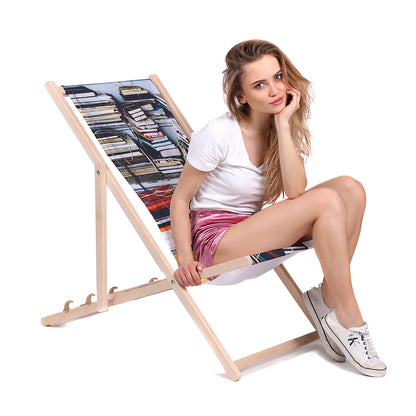Holz Liegestuhl Books
