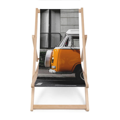 Holz Liegestuhl Roadtrip