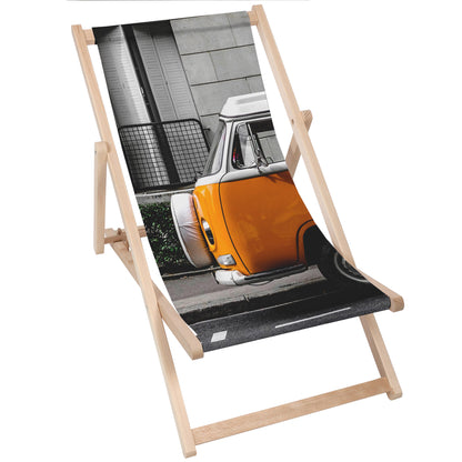 Holz Liegestuhl Roadtrip